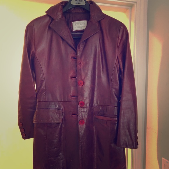 Vintage Genuine Italian Leather Jacket! - Picture 1 of 1